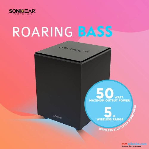 SONICGEAR SONICBAR BT5500 BLUETOOTH 5.0 SOUND BAR WITH WIRELESS SUBWOOFER (1Y)